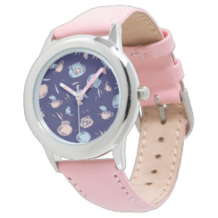 Cat In The Hat The Fish Pattern Watch