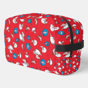 Cat In The Hat The Fish Red Pattern Dopp Kit