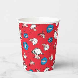 Cat In The Hat   The Fish Red Pattern Paper Cups