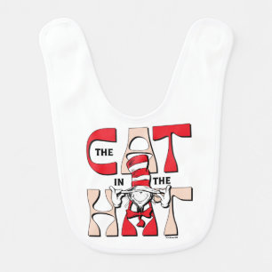 Cat In the Hat   The Silly Cat In The Hat Baby Bib