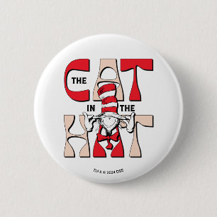 Cat In the Hat The Silly Cat In The Hat Button