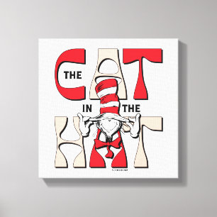 Cat In the Hat The Silly Cat In The Hat Canvas Print