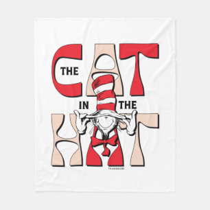 Cat In the Hat The Silly Cat In The Hat Fleece Blanket