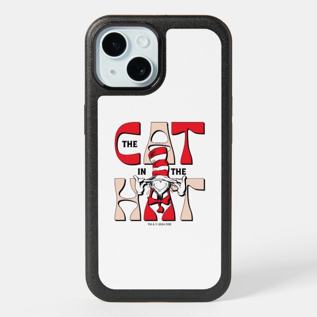 Cat In the Hat | The Silly Cat In The Hat iPhone 15 Case (Back)