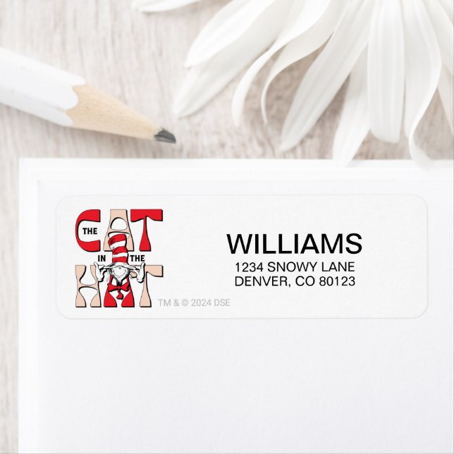 Cat In the Hat | The Silly Cat In The Hat Label (Insitu)