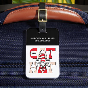 Cat In the Hat The Silly Cat In The Hat Luggage Tag