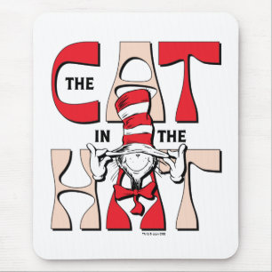 Cat In the Hat The Silly Cat In The Hat Mouse Pad