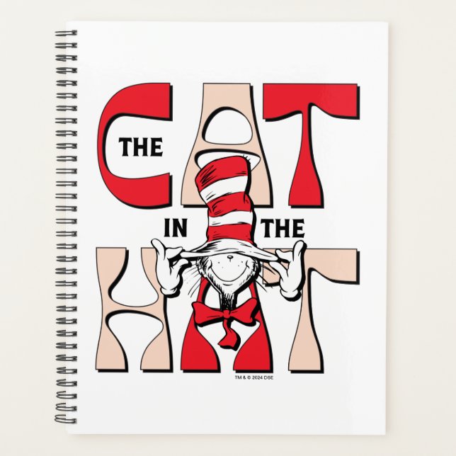Cat In the Hat | The Silly Cat In The Hat Planner (Front)
