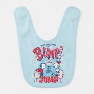 Cat In the Hat   Then Something Went Bump Baby Bib