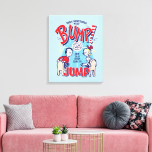 Cat In the Hat Then Something Went Bump Canvas Print