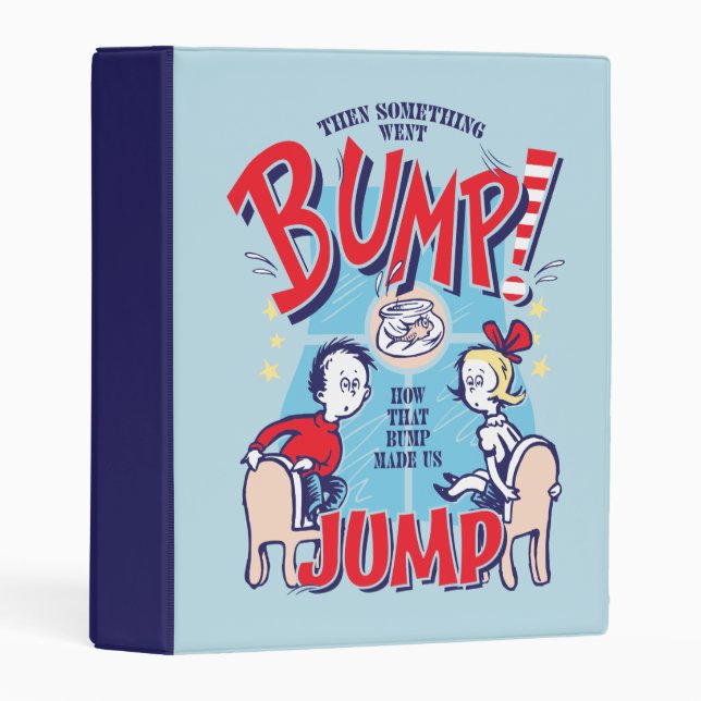 Cat In the Hat | Then Something Went Bump Mini Binder (Front/Spine)