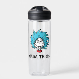 Cat in the Hat   Thing 1 Thing 2 - Nana Thing Water Bottle