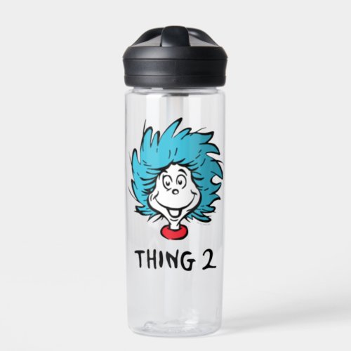 Cat in the Hat  Thing 1 Thing 2 _ Thing 2 Water Bottle