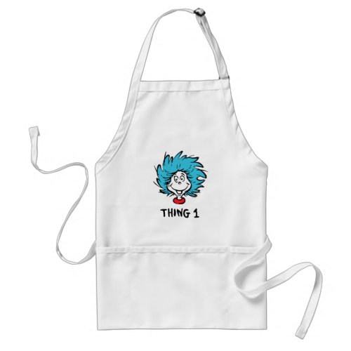 Cat in the Hat  Thing One Adult Apron