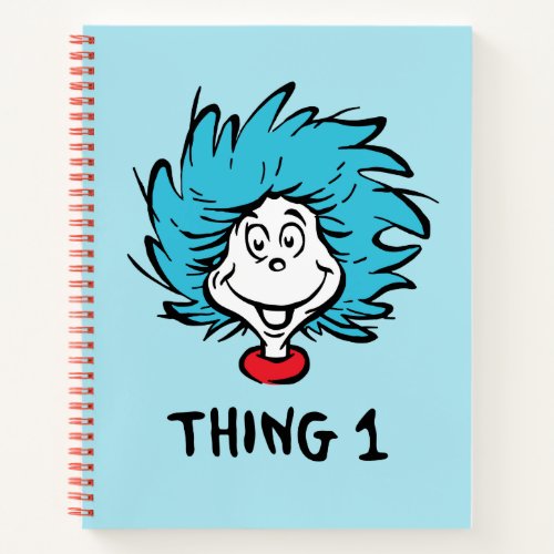 Cat in the Hat  Thing One Notebook