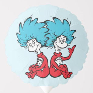 Cat in the Hat Thing One & Thing Two Balloon