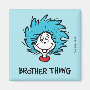 Cat in the Hat Thing One Thing Two Brother Thing Magnet