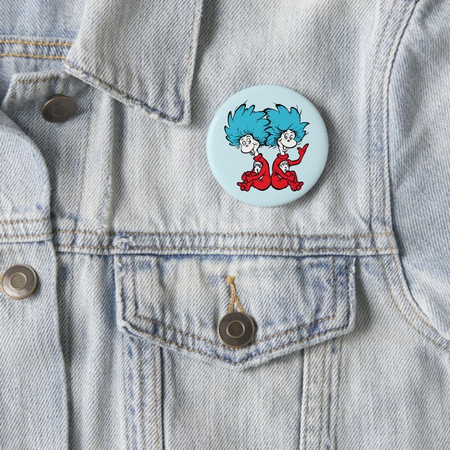 Cat in the Hat Thing One & Thing Two Button (In Situ)