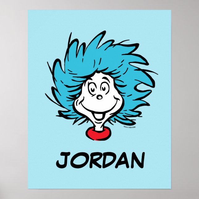 Cat in the Hat Thing One Thing Two - Custom Thing Poster (Front)