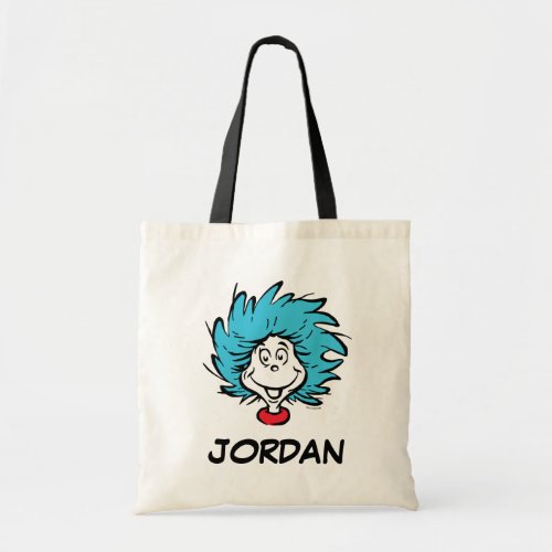 Cat in the Hat Thing One Thing Two _ Custom Thing Tote Bag