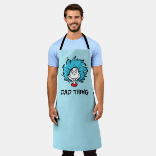 Cat in the Hat Thing One Thing Two - Dad Thing Apron