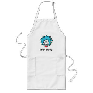 Cat in the Hat Thing One Thing Two - Dad Thing Long Apron