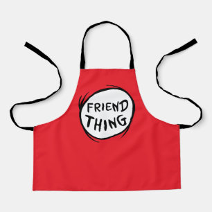 Cat in the Hat Thing One Thing Two - Friend Thing Apron