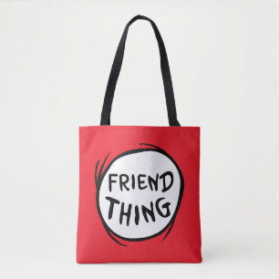 Cat in the Hat Thing One Thing Two - Friend Thing Tote Bag