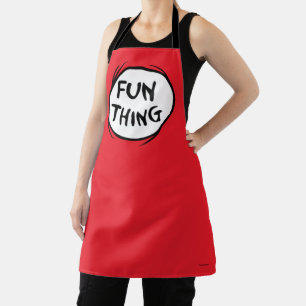 Cat in the Hat Thing One Thing Two - Fun Thing Apron