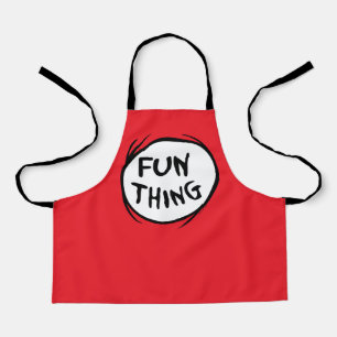 Cat in the Hat Thing One Thing Two - Fun Thing Apron