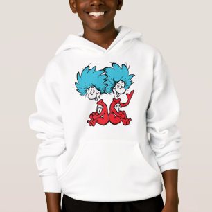 Cat in the Hat Thing One & Thing Two Hoodie