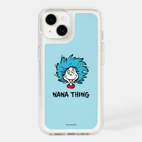 Cat in the Hat  Thing One Thing Two _ Nana Thing Speck iPhone 14 Case