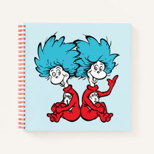 Cat in the Hat Thing One & Thing Two Notebook