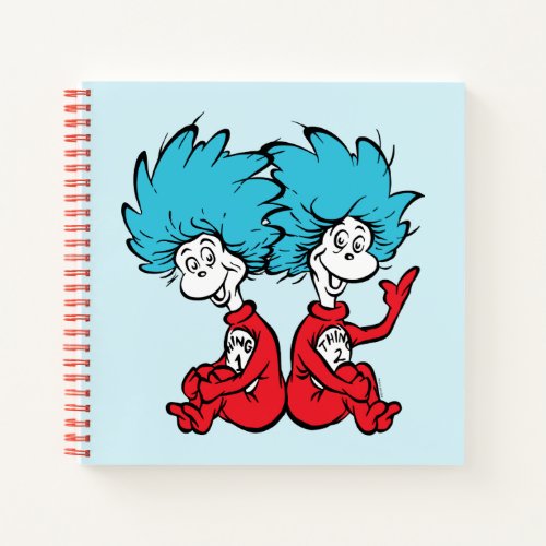 Cat in the Hat Thing One  Thing Two Notebook