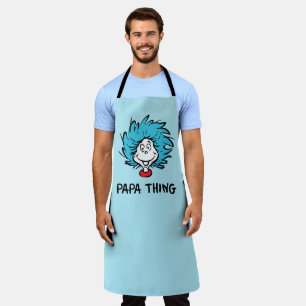 Cat in the Hat Thing One Thing Two - Papa Thing Apron