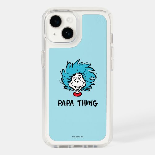 Cat in the Hat  Thing One Thing Two _ Papa Thing Speck iPhone 14 Case