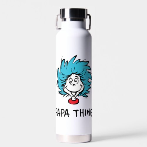 Cat in the Hat  Thing One Thing Two _ Papa Thing Water Bottle