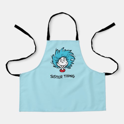 Cat in the Hat Thing One Thing Two _ Sister Thing Apron