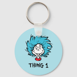 Cat in the Hat   Thing One Thing Two - Thing One Keychain