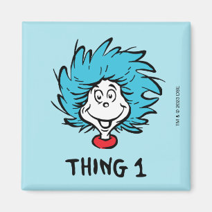 Cat in the Hat Thing One Thing Two - Thing One Magnet