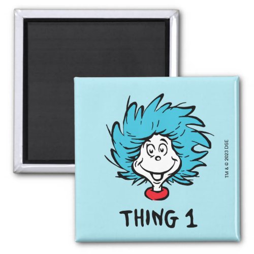 Cat in the Hat  Thing One Thing Two _ Thing One Magnet