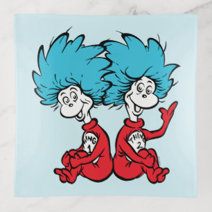 Cat in the Hat Thing One & Thing Two Trinket Tray
