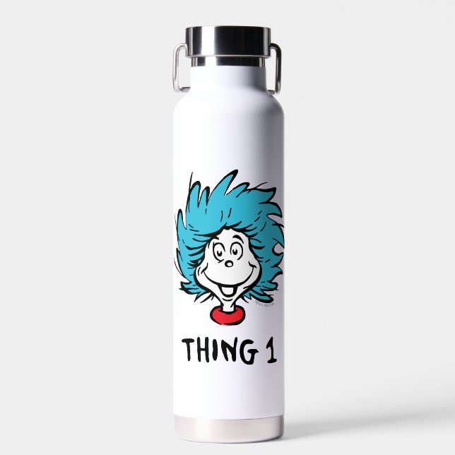 Cat in the Hat | Thing One Water Bottle (Front)