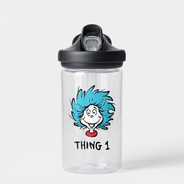 Cat in the Hat | Thing One Water Bottle (Front)