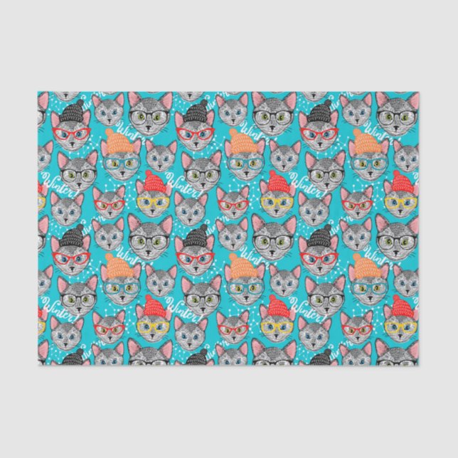 Cat in the hat tissue paper (Front)