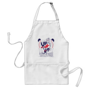 Cat In the Hat Up-Up-Up With A Fish Adult Apron