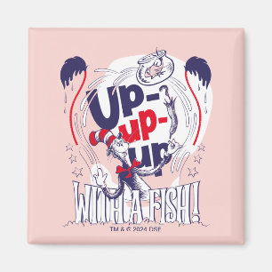 Cat In the Hat Up-Up-Up With A Fish Magnet