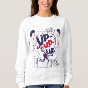 Cat In the Hat Up-Up-Up With A Fish Sweatshirt