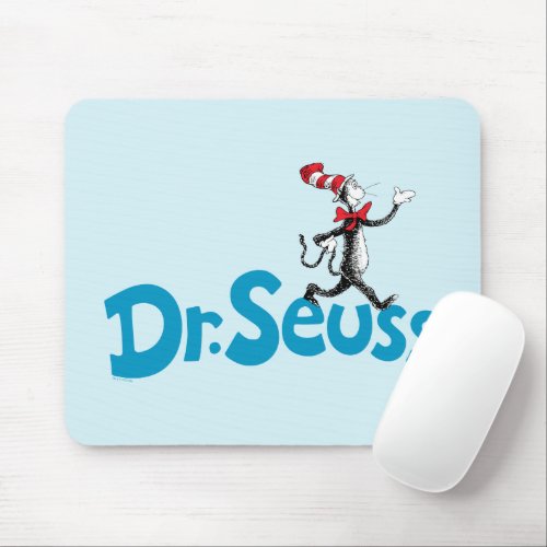 Cat in the Hat Vintage Logo Mouse Pad