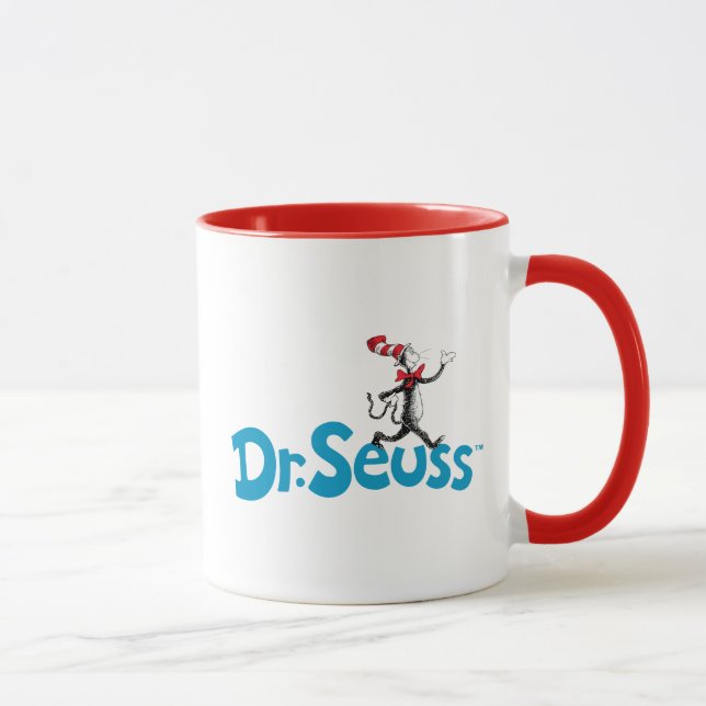Cat in the Hat Vintage Logo Mug (Right)